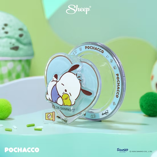 APPLESHEEP PHONE GRIP - POCHACCO DREAM