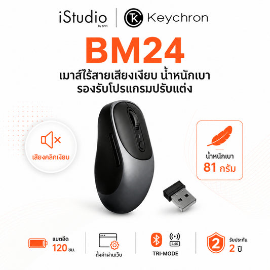 KEYCHRON BM24 - METAL GRAY BM24-C61