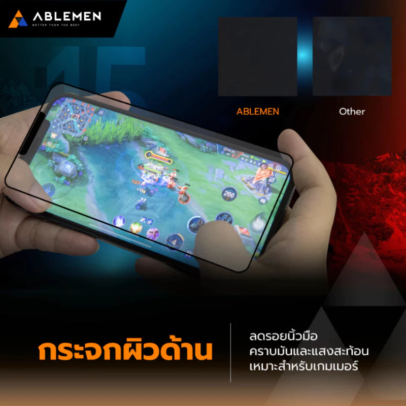 ABLEMEN FF 2X MATTE FILM IPHONE 17 PRO INSTALLATION KIT