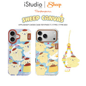 APPLESHEEP CANVAS CASE FOR IPHONE 17 PRO MAX - POMPOMPURIN