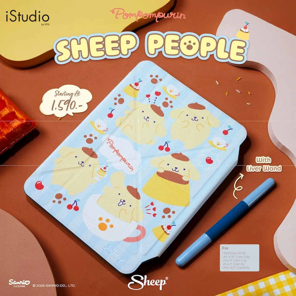 APPLESHEEP PEOPLE CASE FOR IPAD AIR4-7 -POMPOMPURIN