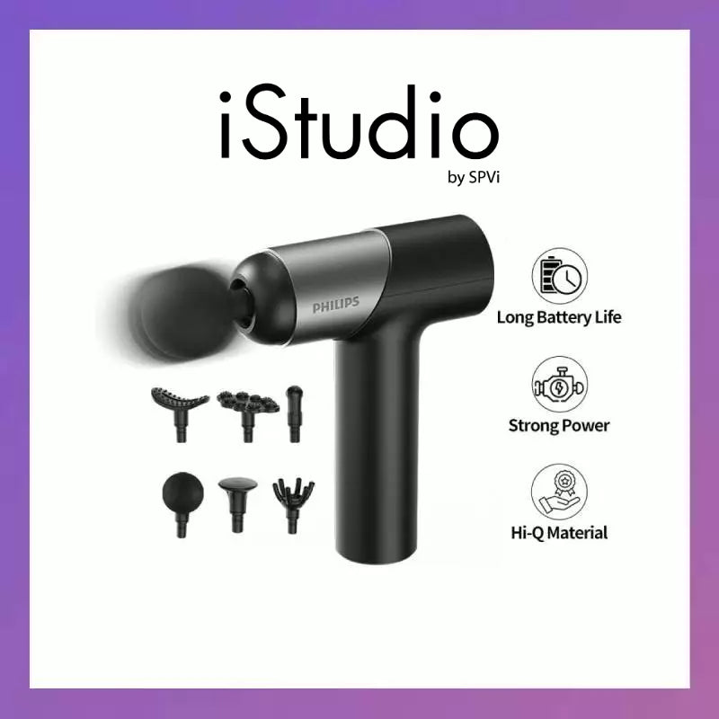 PHILIPS-FASCIAGUN-PPM7323-BLACK