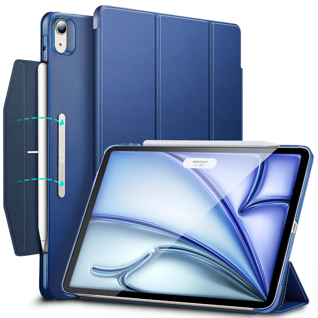 เคสไอแพด ESR Ascend Tri-fold Case For iPad Air M2 11" Dark Blue