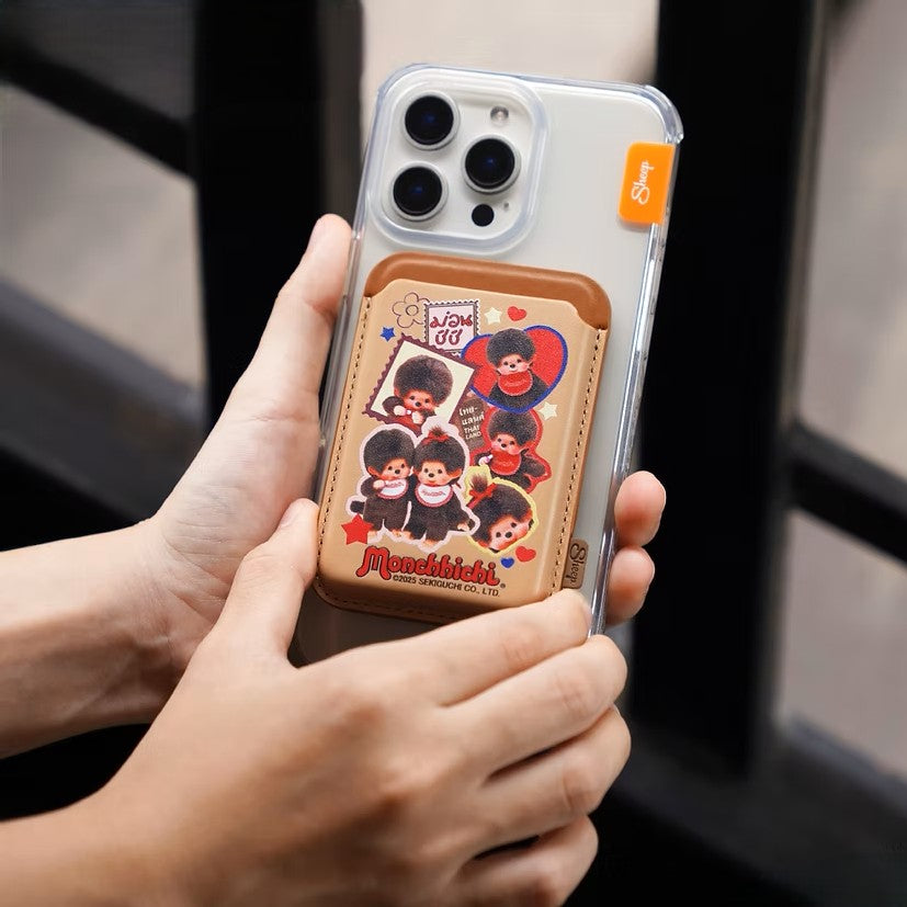 APPLESHEEP MAGSAFE WALLET - (MONCHHICHI)