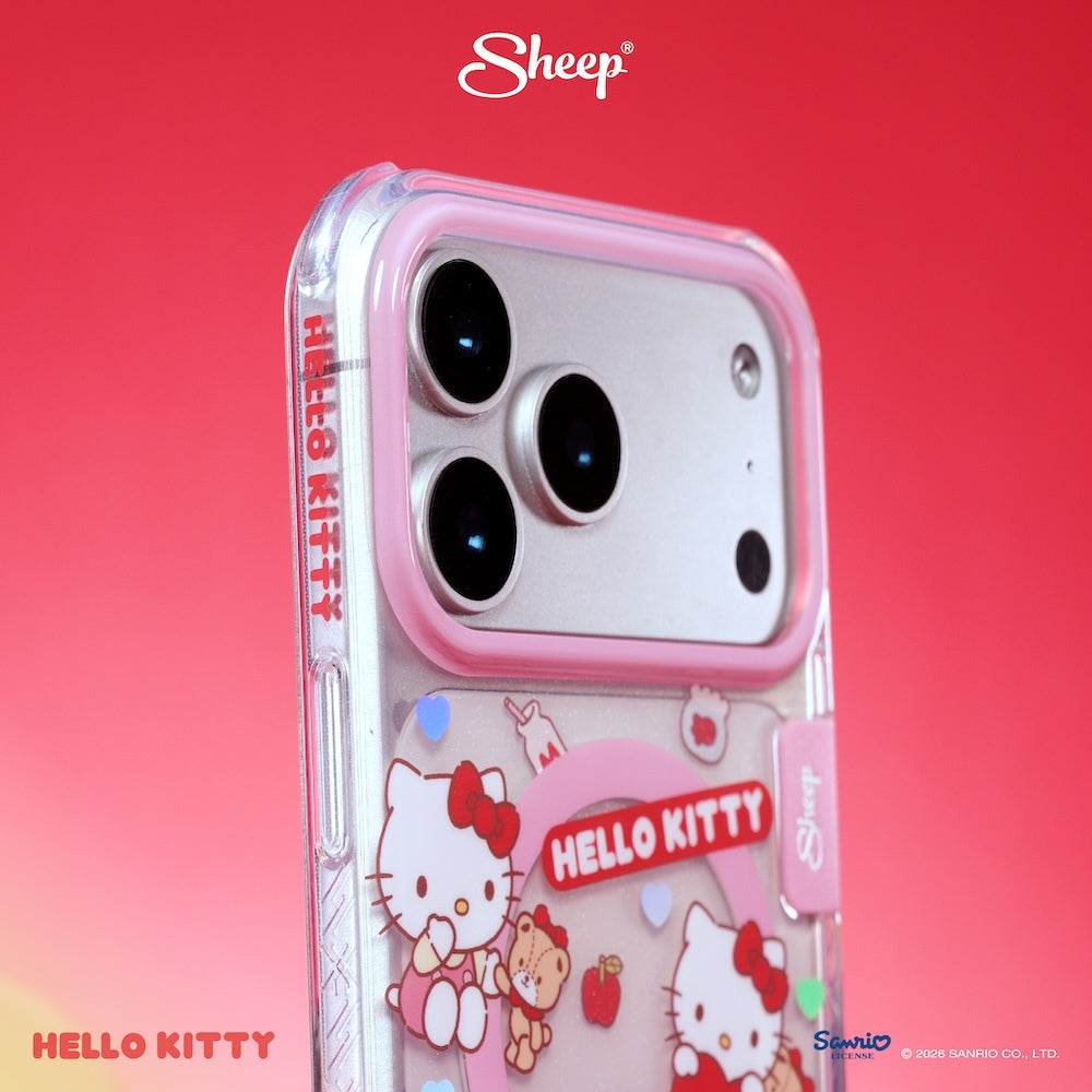 APPLESHEEP CANVAS CASE FOR IPHONE 17 PRO MAX - HELLO KITTY