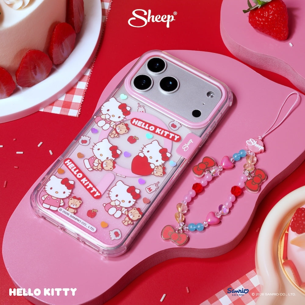 APPLESHEEP CANVAS CASE FOR IPHONE 17 PRO MAX - HELLO KITTY