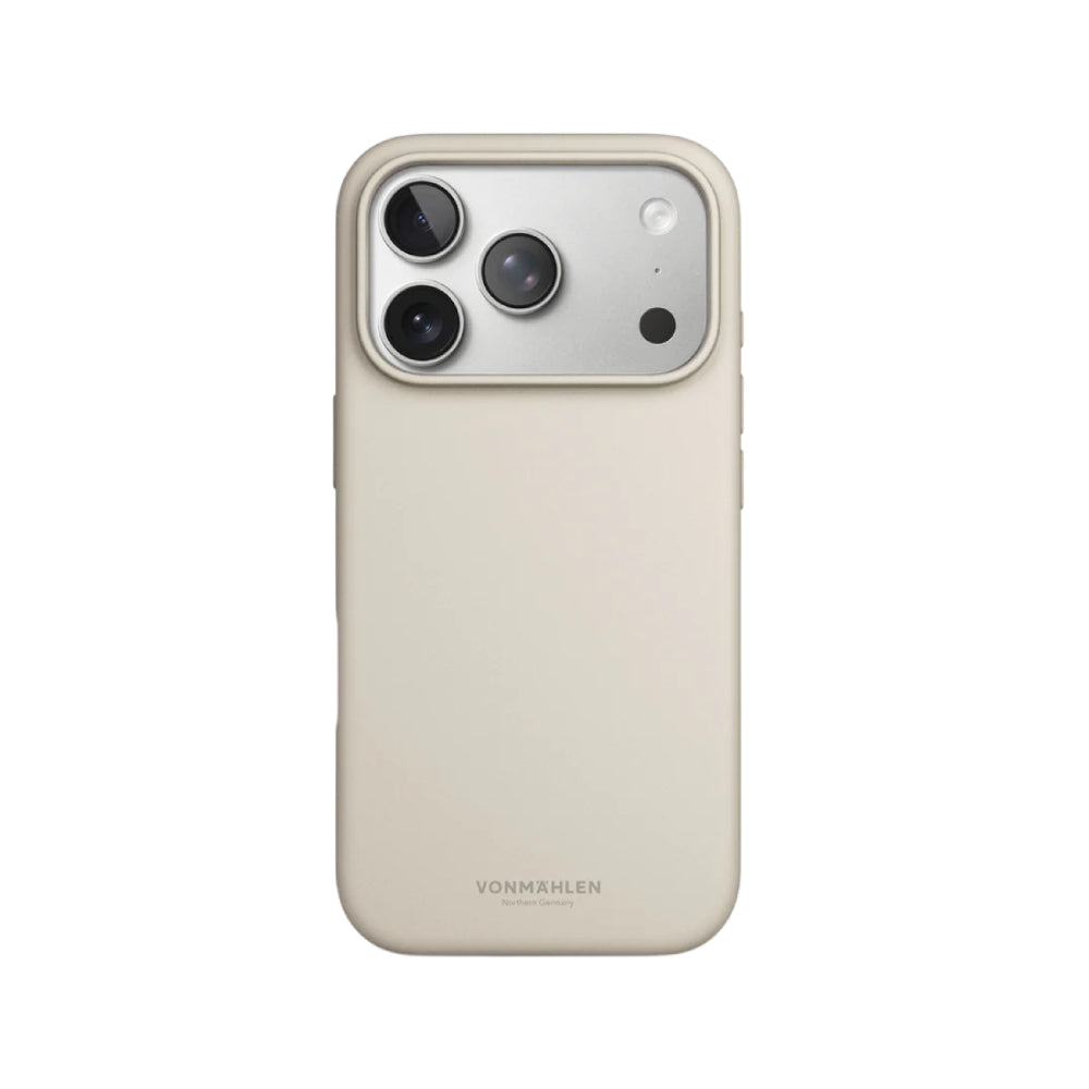 Vonmaehlen Soft Silicone เคสสำหรับ iPhone 17 Pro Max - CREAM
