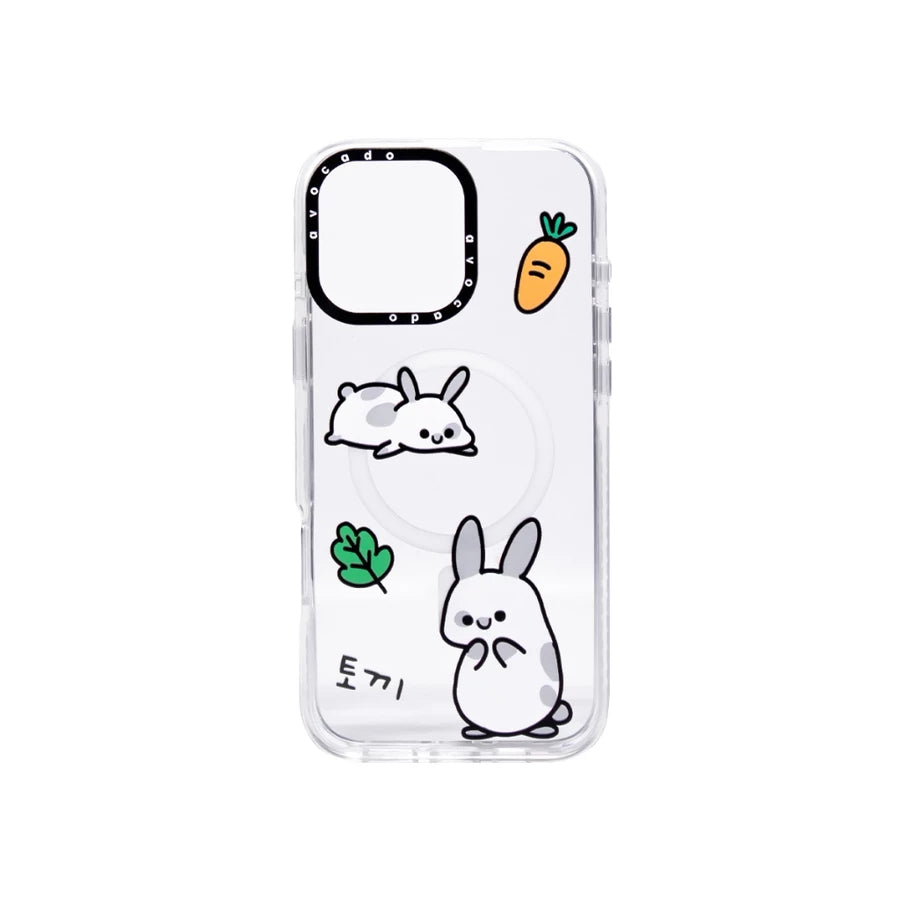 เคสไอโฟน Avocado For iPhone 15 Rabbit Carrot Crystal Clear