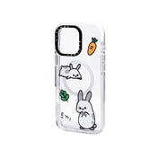 เคสไอโฟน Avocado For iPhone 15 Rabbit Carrot Crystal Clear