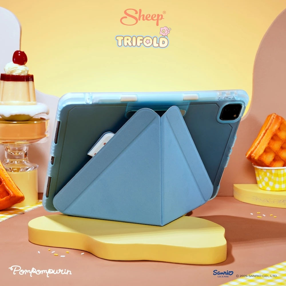 APPLESHEEP ORIGAMI CASE FOR IPAD AIR4-7 - POMPOMPURIN