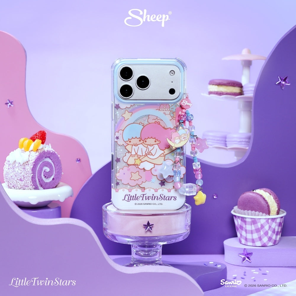 APPLESHEEP CANVAS CASE FOR IPHONE 17 - LITTLE TWIN STARS