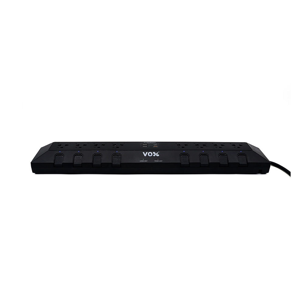 Vexxo ปลั๊กไฟ Studio 8Outlet 8Switch 2USB + 1Type-C PD20W - BLACK