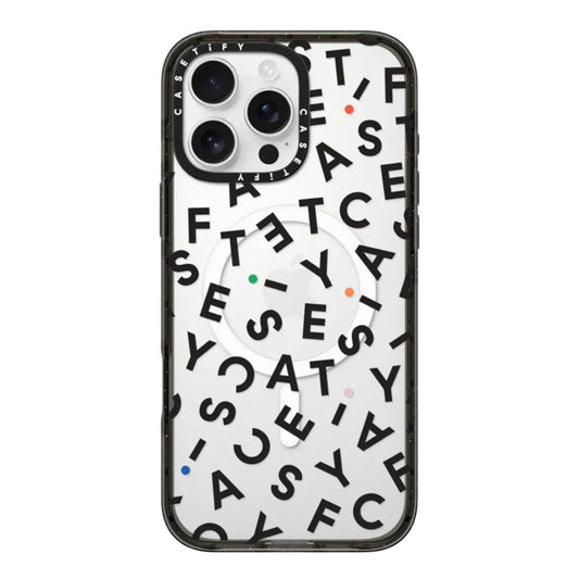 เคส Casetify iPhone 16 Pro Impact Case Magsafe Monogram