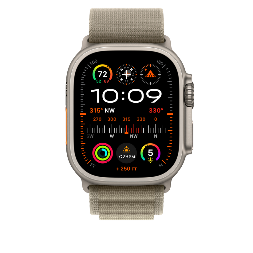 49mm Olive Alpine Loop Large – iStudiobySPVi - Main Image