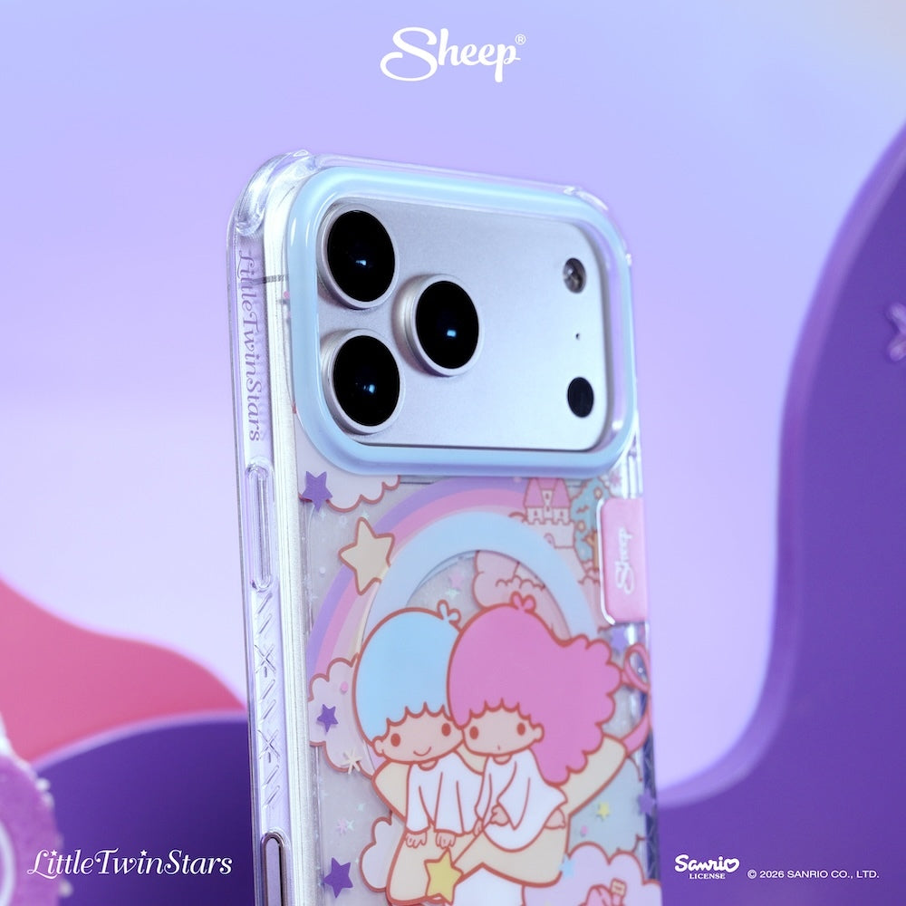 APPLESHEEP CANVAS CASE FOR IPHONE 17 PRO MAX - LITTLE TWIN STARS