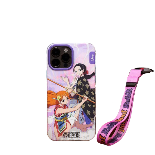 เคส Applesheep Magsafe One Piece Collection iPhone 15 Pro Allies Nami & Robin