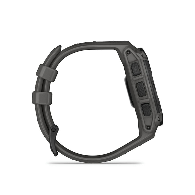 Garmin Instinct E - สมาร์ทวอทช์ระบบ GPS สุดแกร่งเพื่อการผจญภัย - Black with Charcoal 45mm