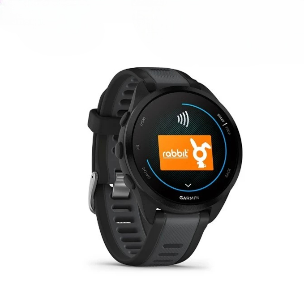Garmin Forerunner 165 สมาร์ทวอทช์ สำหรับนักวิ่ง - Black, Slate