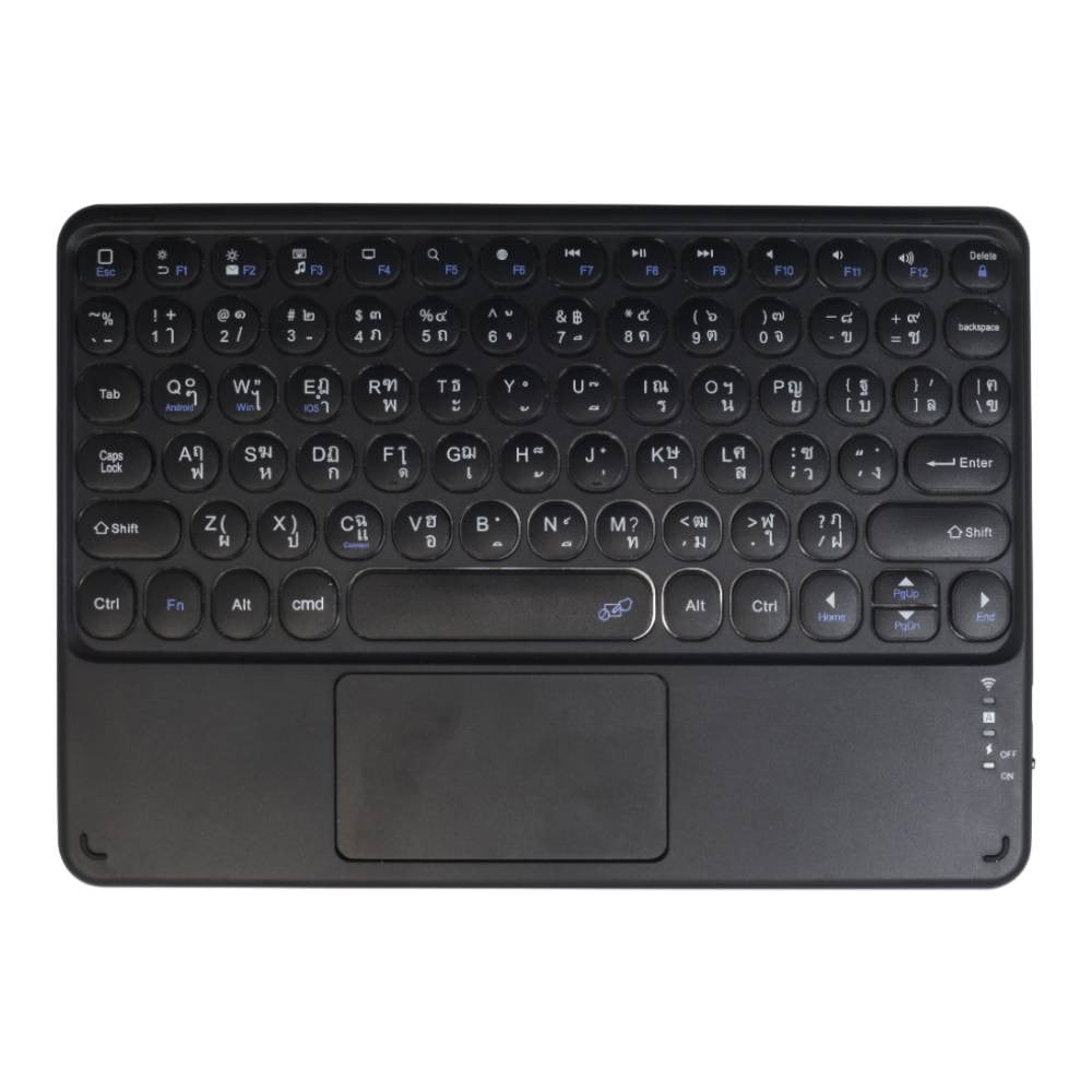 เคสไอแพด Just Must For iPad Gen 11 inch Folio Case With Keyboard And Trackpad Black