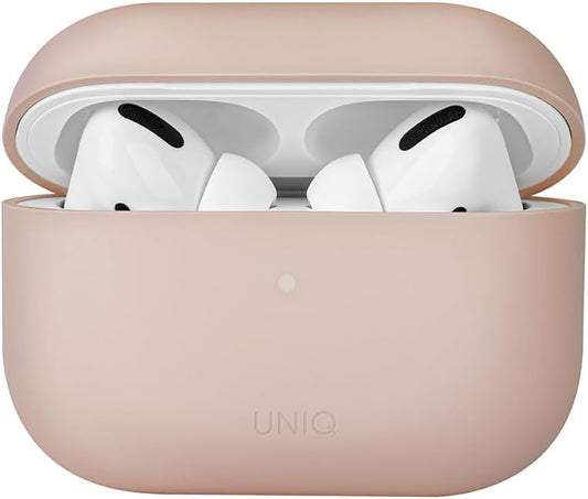 เคส Uniq AirPods Pro 2 Lino Silicone Blush Pink