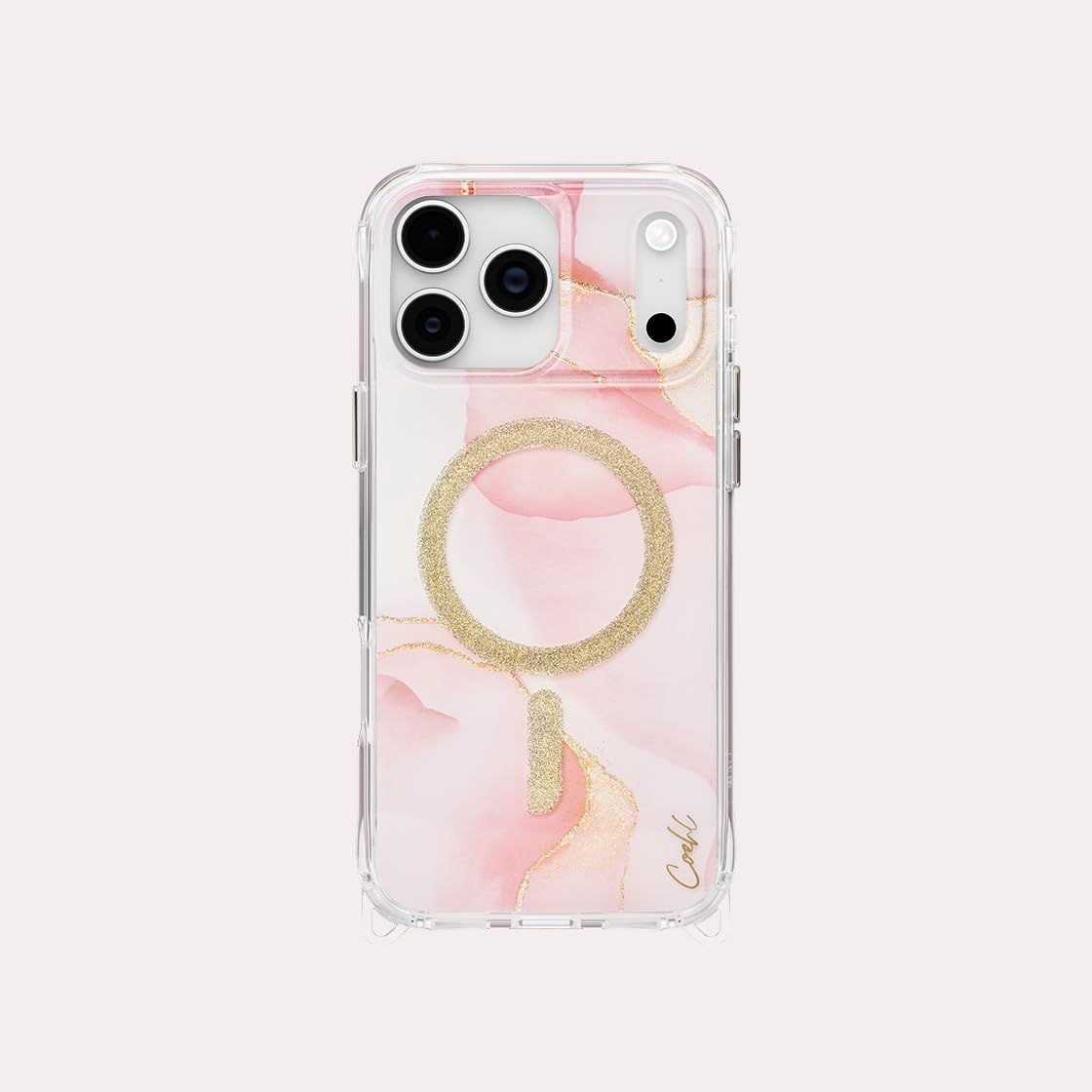เคสสำหรับ iPhone 17 Pro Max UNIQ Coehl Aeris Magnetic Soft Pink