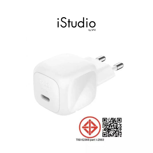 BELKIN 45W USB PD WALL CHARGER WITH PPS, WHITE