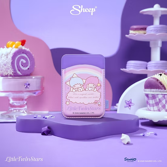 APPLESHEEP PHONE WALLET - LITTLE TWIN STARS