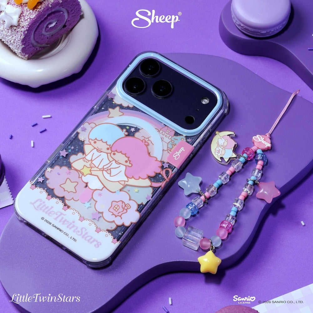 APPLESHEEP CANVAS CASE FOR IPHONE 17 PRO MAX - LITTLE TWIN STARS