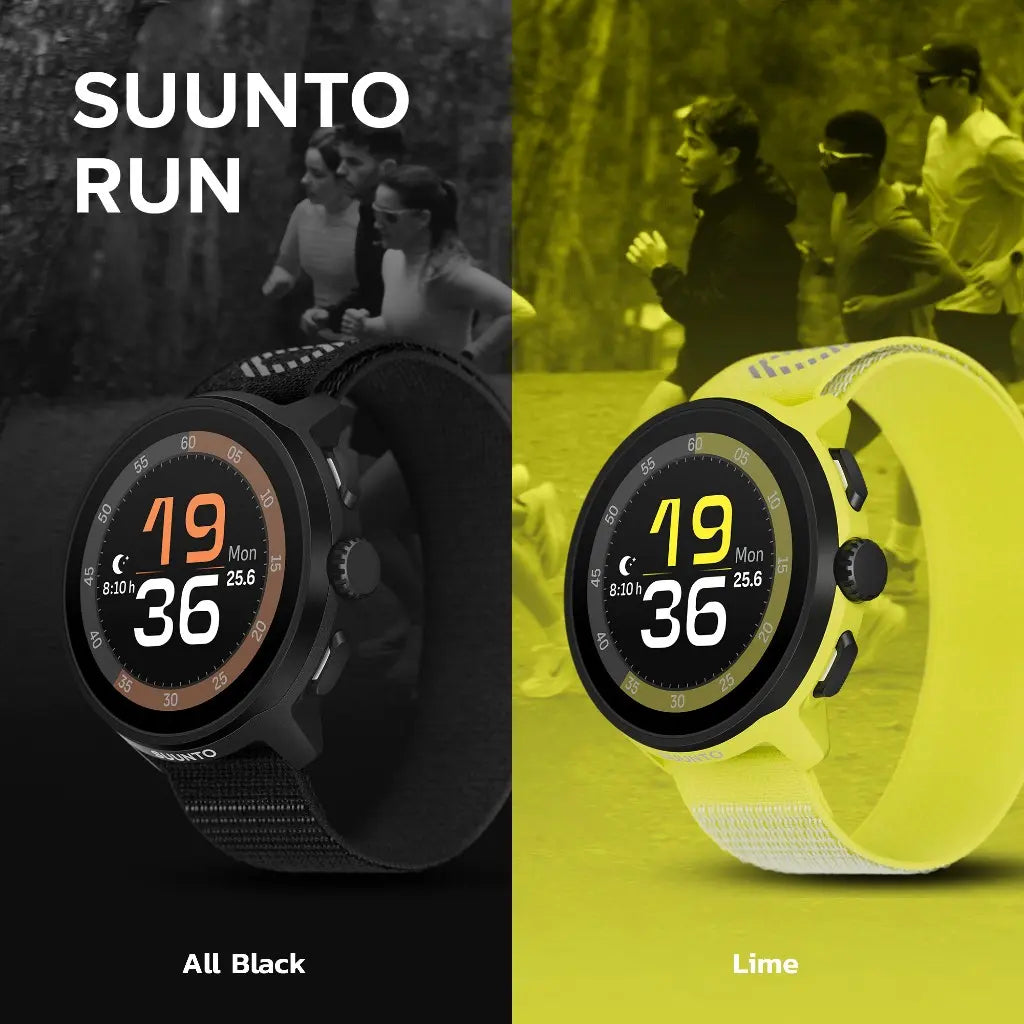 Suunto Run Smart Watch นาฬิกาสายเพอร์ฟอแมนซ์ วิ่งเทรล MP3 - All Black
