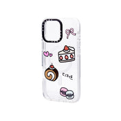 เคสไอโฟน Avocado For iPhone 15 Strawberry Shortcake Crystal Clear