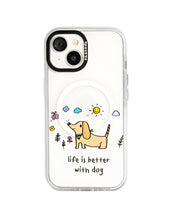 เคสไอโฟน Avocado For iPhone 13/14 Life Is Better With Dog Crystal Clear
