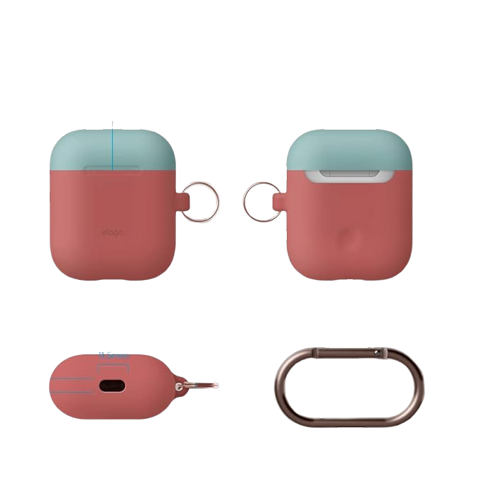 เคส Elago AirPods 1/2 Duo Hang Case