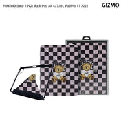 เคสไอแพด Gizmo iPad Air 4/5/6 iPad Pro 11 2022 Multistand Back Clear With Pencil Holder Bear 1892