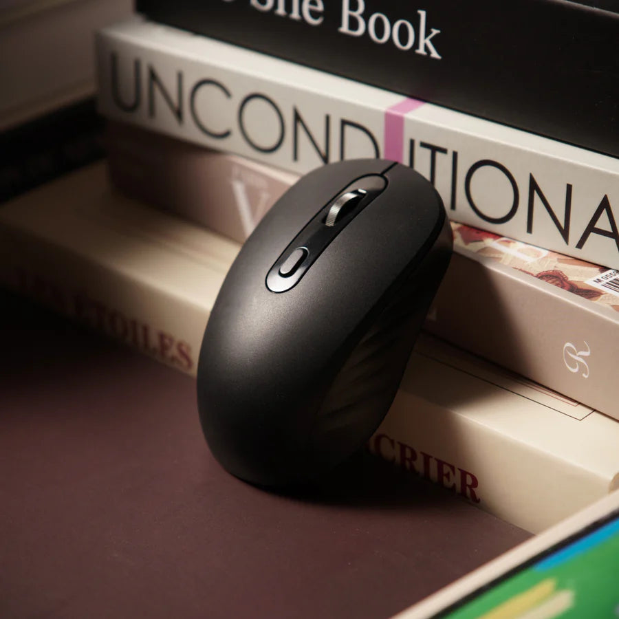 KEYCHRON BM25 WIRELESS MOUSE ALL SILENT MICRO SWITCH - BLACK