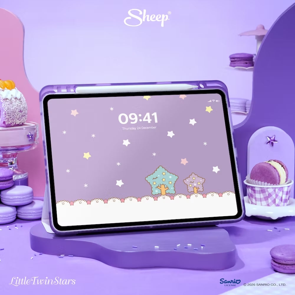 APPLESHEEP ORIGAMI CASE FOR IPAD AIR4-7 - LITTLE TWIN STARS