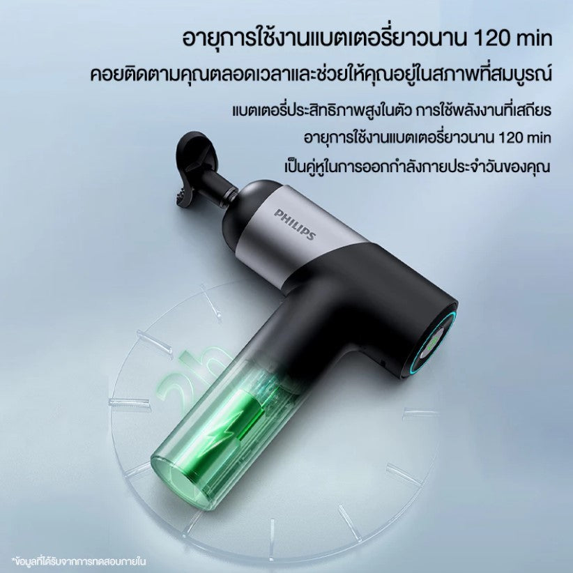 PHILIPS-FASCIAGUN-PPM7323-BLACK