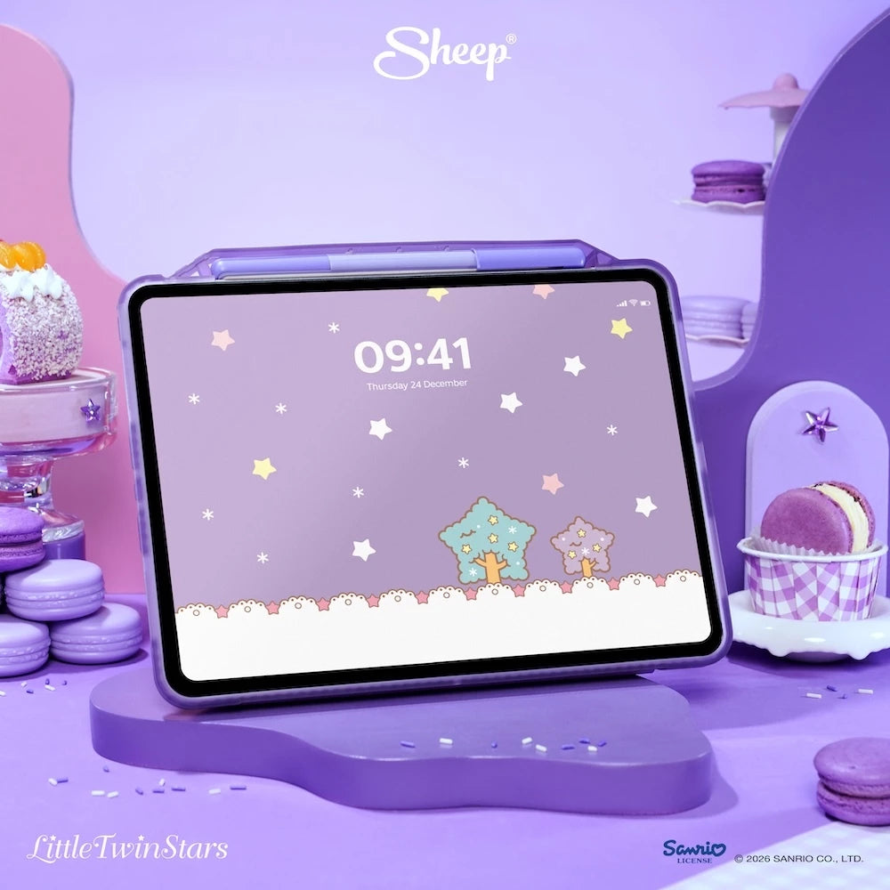 APPLESHEEP PEOPLE CASE FOR IPAD AIR4-7 - LITTLE TWIN STARS
