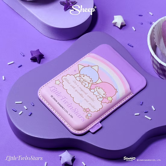 APPLESHEEP PHONE WALLET - LITTLE TWIN STARS
