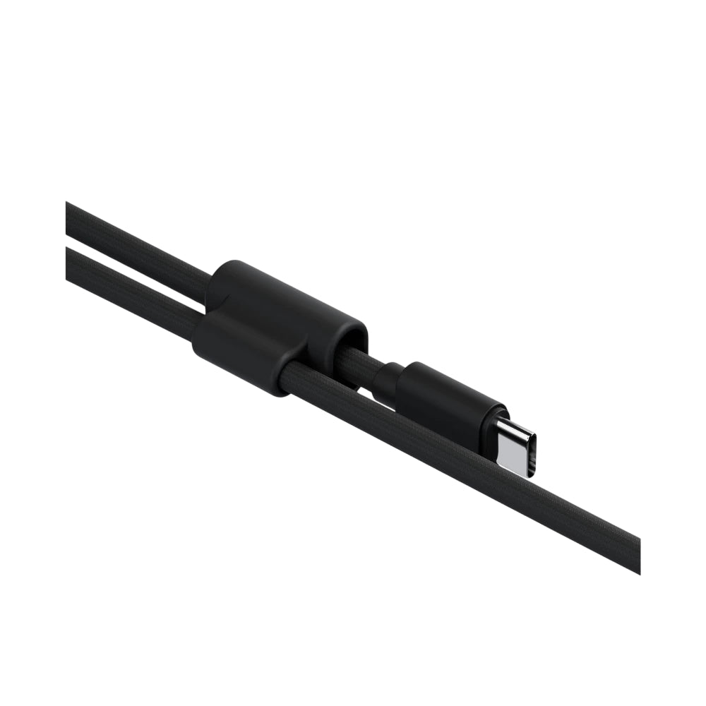 ENERGEA LASSO LANYARD C-C CABLE 480MBPS, 240W WITH LANYARD CARD 1.5M -SAND