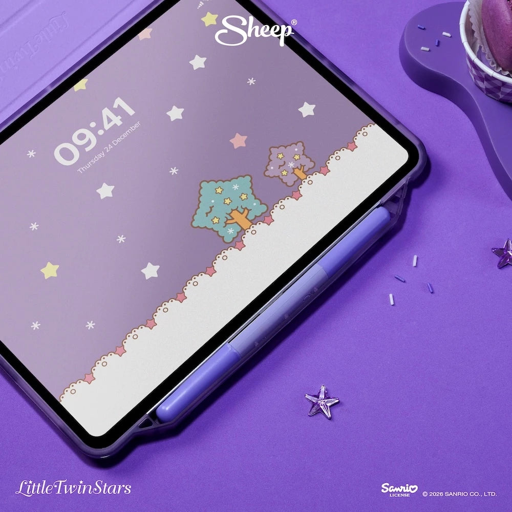 APPLESHEEP PEOPLE CASE FOR IPAD AIR4-7 - LITTLE TWIN STARS