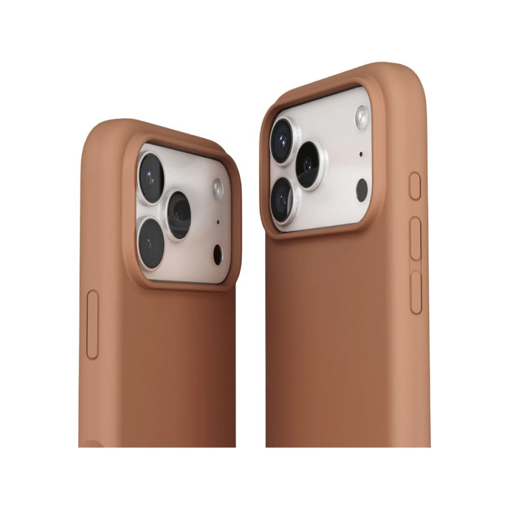 Vonmaehlen Soft Silicone เคสสำหรับ iPhone 17 Pro Max - DARK CREAM
