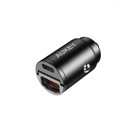 ที่ชาร์จไฟในรถ Aukey CC-A3 30W 2Port Black