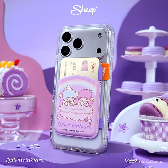 APPLESHEEP PHONE WALLET - LITTLE TWIN STARS