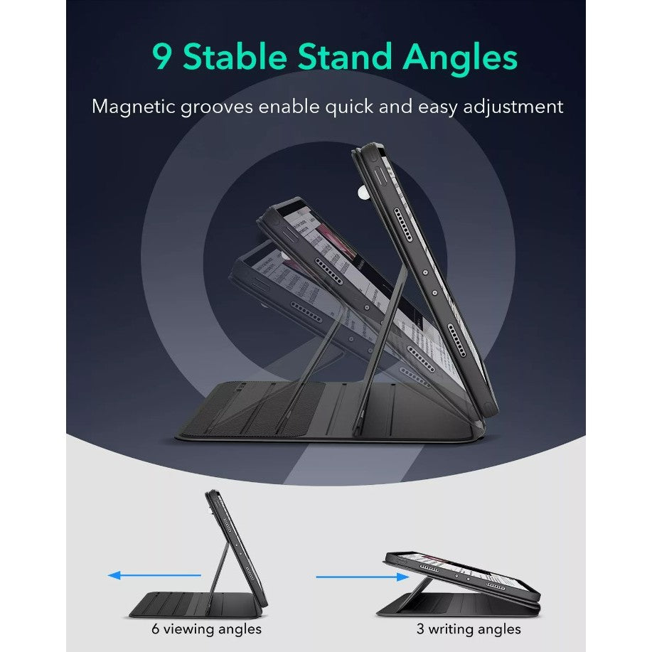 ESR SHIFT MAGNETIC CASE, COMPATIBLE WITH IPAD PRO 11 (5TH GEN) M4 , BLACK
