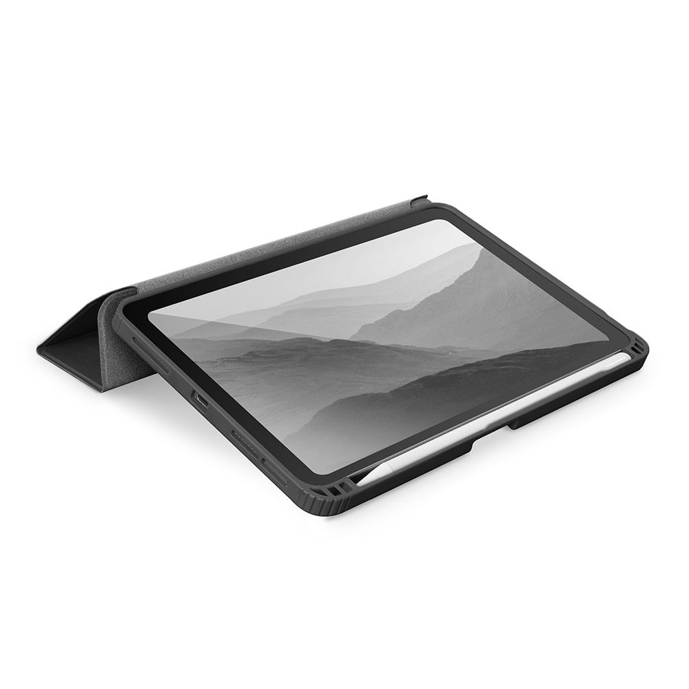เคส Uniq iPad Mini 7 (2024) MOVEN Antimicrobial Charcoal Gray
