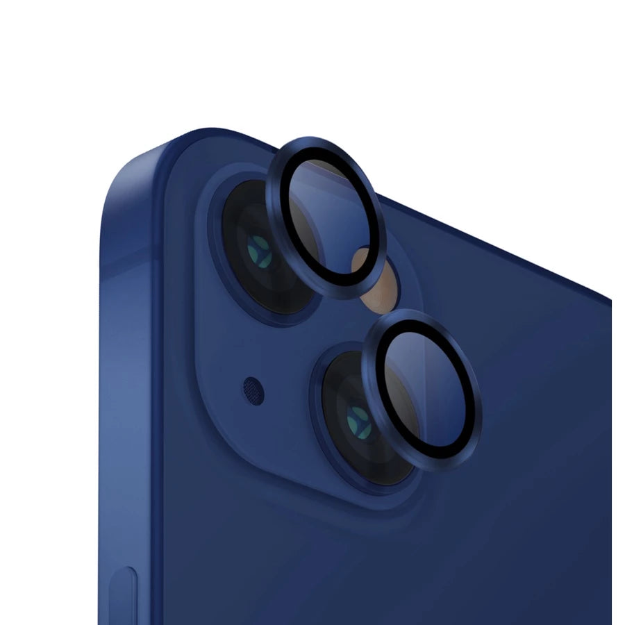 กระจกกันเลนส์กล้อง Uniq iPhone 16e/14/14 Plus รุ่น OPTIX Blue
