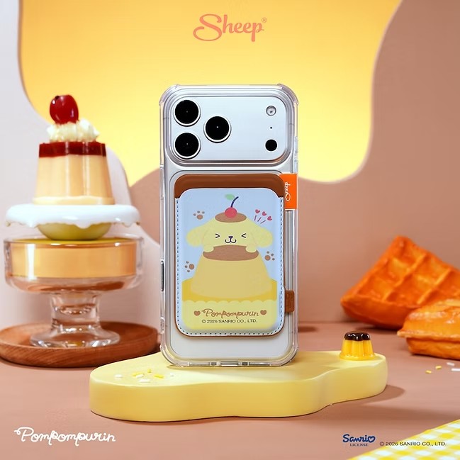 APPLESHEEP PHONE WALLET - POMPOMPURIN