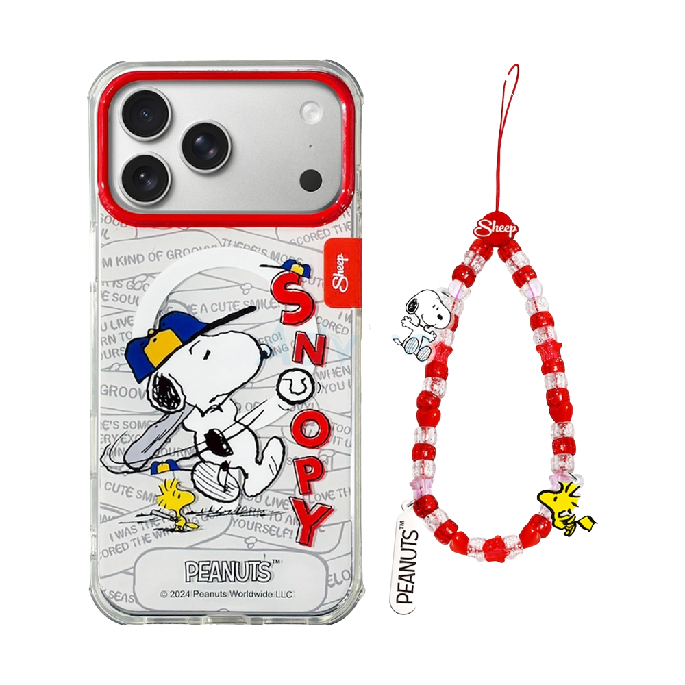 เคส AppleSheep iPhone 17 Pro Magsafe - Snoopy Baseball