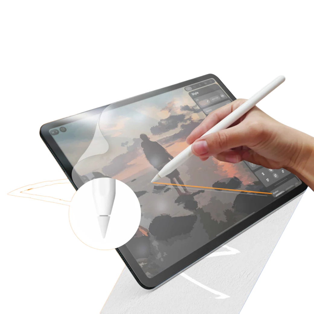 ฟิล์มกันรอย Ablemen Sketch Pro Glass iPad Air 6 11 Inch 2024