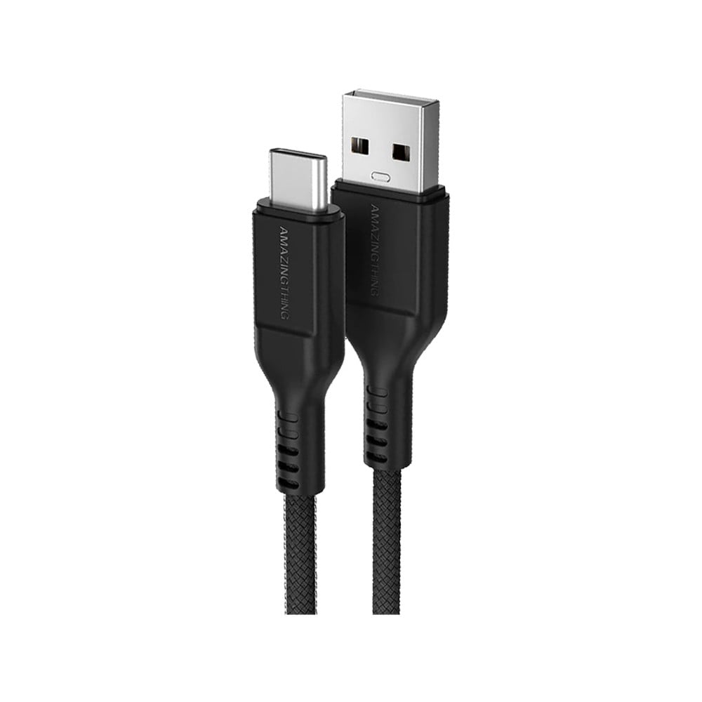 สายชาร์จ Amazingthing (USB-A to USB-C) Thunder Pro 1.1 เมตร Black
